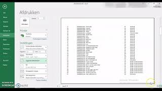 MS Excel  Werkmappen  Werkbladen afdrukken [upl. by Aubry]