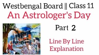 An Astrologers Day by RK NarayanLine by line explanation in Hindi [upl. by Kristien]