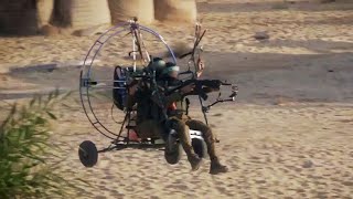 Hamas Fighters Enter Israel With Motorized Paragliders [upl. by Kung]