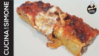 Ricetta dei Cannelloni alla Carne della Tradizione [upl. by Odrawde]