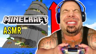 ASMR Fast Mouth Sounds Minecraft Parkour Spiral Speed Run [upl. by Groark]