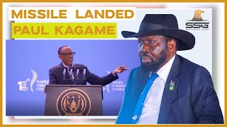 Listen to Rwandan President Paul Kagame “Missile” Successfully Landed in South Sudan [upl. by Ahsiret]