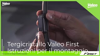 Valeo First Tergicristallo quotIstruzioni per il montaggioquot Gen2V2 [upl. by Nira923]