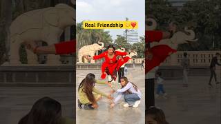 दोस्ती 🤝A True Friendship Story shorts viralshorts shortsfeed tranding dosti dostistatus [upl. by Ahsikym]