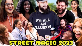 Best of STREET MAGIC Reactions 2023 [upl. by Nosyla]