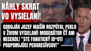 Český odbojár Jozef Mašín narobil poriadok s ČT Moderátor ani necekol… [upl. by Ayirp]