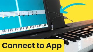 Connect Your Digital Piano to Tablet iPad and Laptop [upl. by Romilly543]