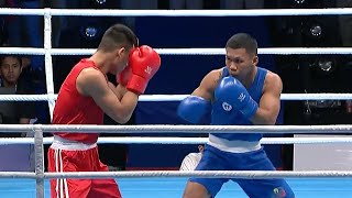 Eumir Marcial scored GOLD MEDAL via KO in men’s middleweight division  2019 SEA Games [upl. by Fleeta]