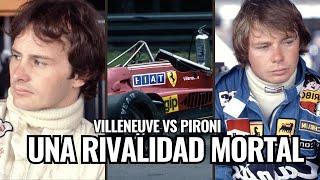 VILLENEUVE VS PIRONI  Una Rivalidad Mortal HistoriasF1 [upl. by Bovill865]