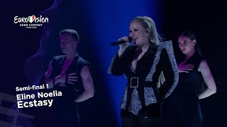 Eline Noelia  Ecstasy  LIVE Melodi Grand Prix 2022 SemiFinal 1 [upl. by Aicerg]