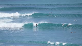 Balangan Reopens To A Nice Swell Surfing Bali [upl. by Emixam]