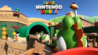 【4K60P】USJ ヨッシー・アドベンチャー  Yoshis adventure ride at Universal Studios Japan quotSuper Nintendo Worldquot [upl. by Even988]