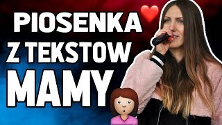 PIOSENKA Z TEKSTÓW MAMY🎶👩❤️ – Clueey [upl. by Hnaht]