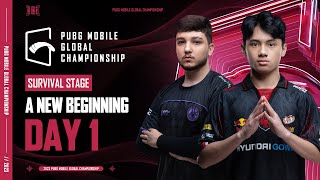 EN 2023 PMGC League  Survival Stage Day 1  PUBG MOBILE Global Championship [upl. by Ashien]