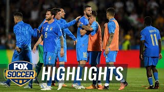 Italy vs Hungary Highlights  UEFA Nations League  FOX SOCCER [upl. by Lissie]