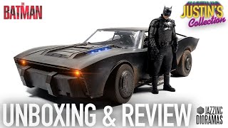 The Batman Batmobile JazzInc 16 Scale Vehicle Unboxing amp Review [upl. by Eisteb291]