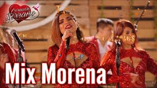 MIX MORENA CORAZON SERRANO PISTA KARAOKE [upl. by Goss857]