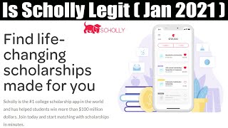 Is Scholly Legit Jan 2021 Scam Alert Beware  Scam Adviser Reports [upl. by Dwain]