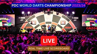 202324 PDC World Darts Championship LIVE Score UPDATE Today Final Match Jan 03 2024 [upl. by Dukey]