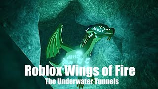 Underwater Tunnels in Roblox Wings of Fire [upl. by Atinihc]