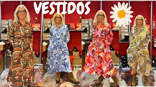 VESTIDOS CAMISEROS FLORES 🌺MODA PRIMAVERA VERANO 🌺 MODA MUJER 💝tallas S M L [upl. by Abihsat]