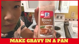 How to make brown gravy mccormick [upl. by Ahsimac]