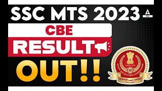 SSC MTS Result 2023 Out  SSC MTS Tier 1 Result 2023  How to Check SSC MTS Result 2023 [upl. by Alat97]