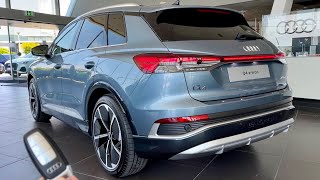 New AUDI Q4 etron 2022  FULL indepth REVIEW exterior interior infotainment 40 S line [upl. by Fraya]