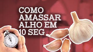 Amassar alho em 10 segundos  Chef alemão Heiko Grabolle [upl. by Aitital78]