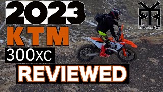 2023 KTM 300 XC Review 300XC  An All New 2Stroke Motorcycle [upl. by Apur684]