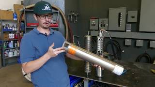 Whats Inside a Submersible Well Pump Pump End Disassembly 22 [upl. by Ecienahs]