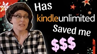 Has KINDLE UNLIMITED Saved Me Money  Is Kindle Unlimited Worth It Bookmas Day 24 [upl. by Einial]