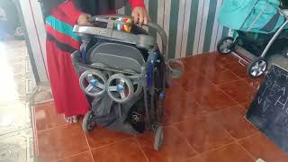 CARA BUKA DAN TUTUP STROLLER PLIKO GRANDE REVIEW STROLLER PLIKO GRANDE [upl. by Napoleon]