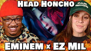 Em spazzed  Head Honcho  Eminem EZ Mil Reaction [upl. by Atsirc]