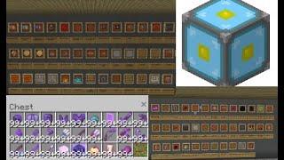 Minecraft BedrockMCPE Hacked Unobtainable ITEMS and BLOCKS  World Download [upl. by Kimberly]