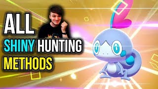 ALL Shiny Hunting Methods in Pokemon Sword amp Pokemon Shield  Shiny Hunting Guide [upl. by Meehahs]