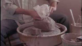 Make Your Own Pottery 1 How to Prepare Pottery Clay [upl. by Keelby]