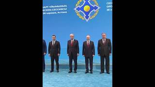 Collective Security Treaty Organization Leaders Summit held in Kazakhstan [upl. by Nalliuq]