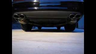 W211 E55 AMG Exhaust  E63 Mufflers  X Pipe [upl. by Asaeret]