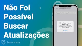 RESOLVIDO Não Foi Possível Buscar Atualização  Atualizar para iOS 16 [upl. by Maze427]