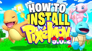 HOW TO INSTALL PIXELMON 900 UPDATED  Minecraft 1165 Pokemon Mod [upl. by Ynor90]