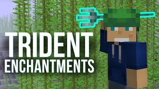 Trident Enchantments Explained  Minecraft 113 [upl. by Pansie]