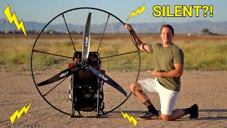 How Loud Is An Electric Paramotor [upl. by Anirda]