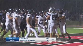 Football Frenzy Sabetha at Jefferson West [upl. by Gui13]