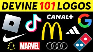 Devine le LOGO en 3 SECONDES  Quiz 101 Logos [upl. by Mcclelland]