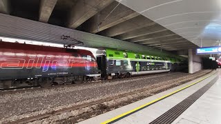 Trains of Vienna SBahn UBahn REX U4 [upl. by Surbeck352]