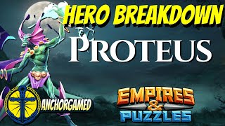 Athena Empires and Puzzles Hero Breakdown [upl. by Ahtiekal]