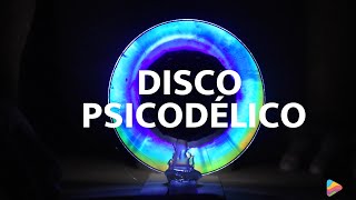 Disco psicodélico  Un experimento de la difracción de la luz [upl. by Meara]