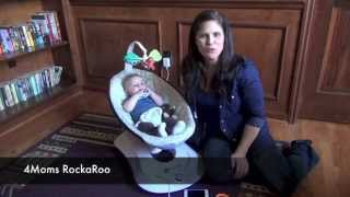 4Moms RockaRoo Infant Seat Review by Baby Gizmo [upl. by Chui]