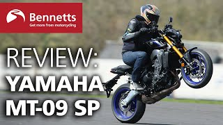 NEW Yamaha MT09 SP 2021  First ride [upl. by Walford]